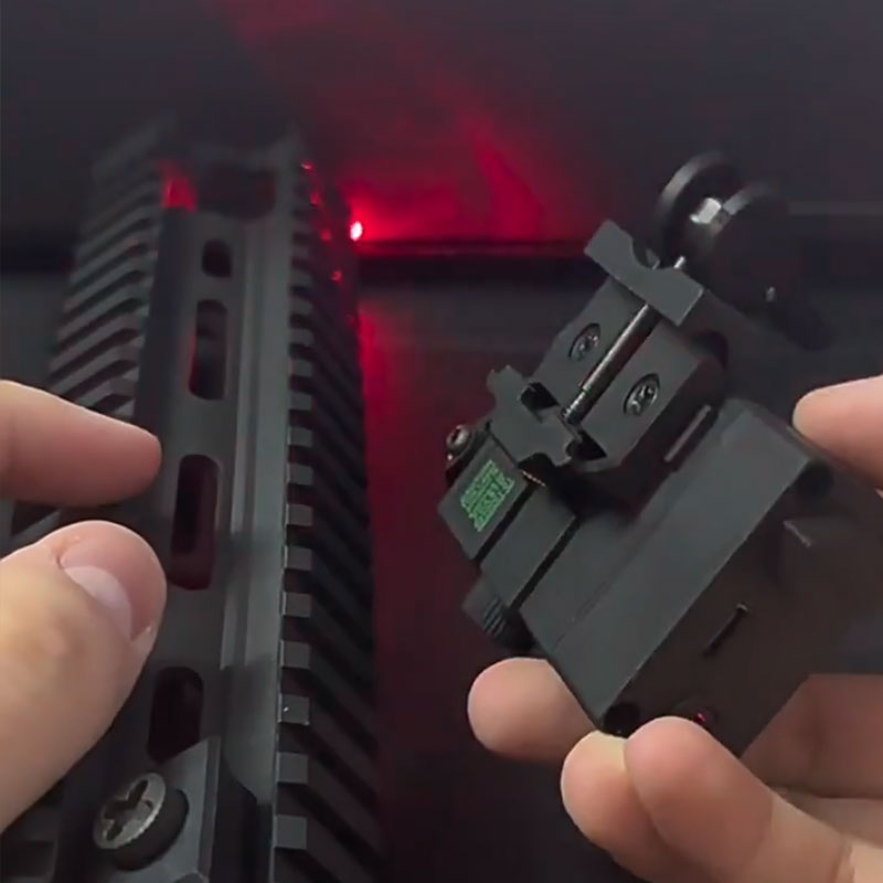 MINI-A2 PEQ15 Laser & IR Tactical Light - 20MM Picatinny Rail Mount, Red/Green Sight for M300/M600