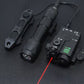 MINI-A2 PEQ15 Laser & IR Tactical Light - 20MM Picatinny Rail Mount, Red/Green Sight for M300/M600