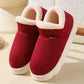 Men's and women's outerwear bags with warm thick soled slippers