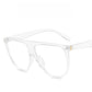 Large frame ins sunglasses one-piece sunglasses for women Personalized beach catwalk Internet celebrity glasses trend