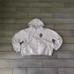Embroidered Hooded Sweatshirt and Pants Set, Streetwear Fashion Casual Athletic Outfit