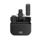 Wireless Lapel Microphone for Outdoor Computer Live Streaming Noise Reduction Universal Small Microphone