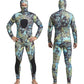 New 3mm Camo Spearfishing Wetsuit - Men's Long Sleeve Diving Suit. Fission Neoprene, Keeps Warm. Includes Top & Pants