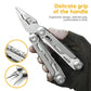 12-in-1 Multitool Pliers with Professional Survival Gear, for Camping, Hunting, Fishing | Perfect Gifts for Men