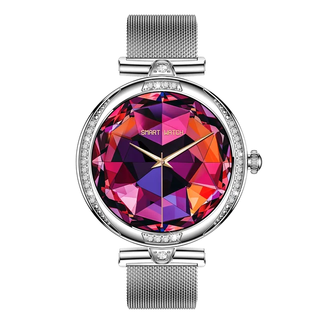NX17 Pro Smart Watch Fashion Dimanond Ladies Wristwatch Amoled Bluetooth Calling Health Monitoring Women Fitness Smartwatch