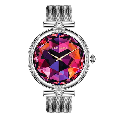 NX17 Pro Smart Watch Fashion Dimanond Ladies Wristwatch Amoled Bluetooth Calling Health Monitoring Women Fitness Smartwatch