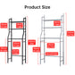 Modern Toilet Overhead Cabinet - Karawan - Space-Saving Bathroom Storage, 166x65x25cm