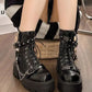 Thick soled Martin boots
