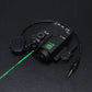 MINI-A2 PEQ15 Laser & IR Tactical Light - 20MM Picatinny Rail Mount, Red/Green Sight for M300/M600