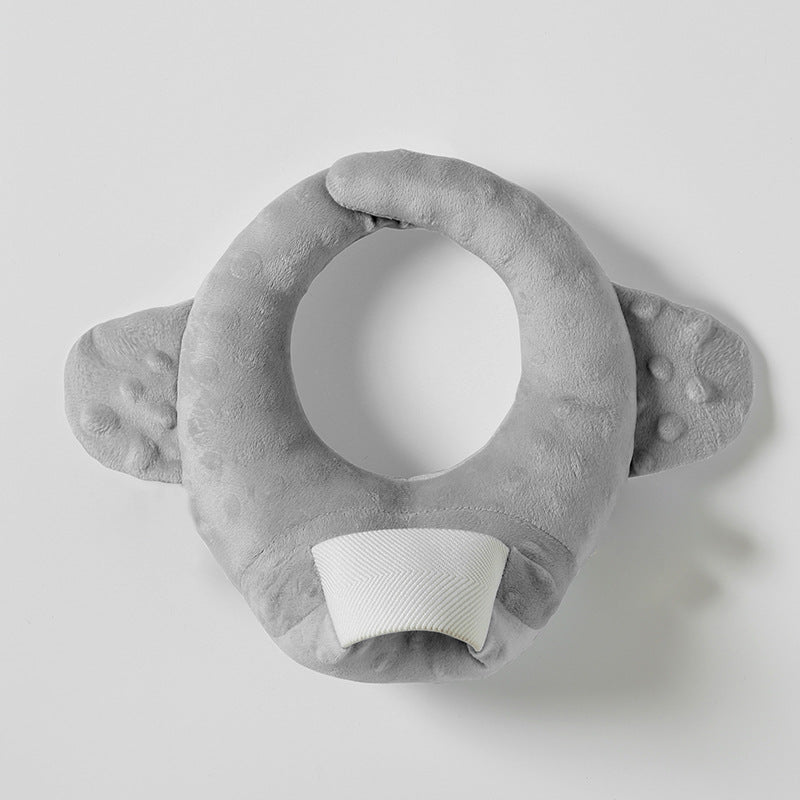 Feeding Assistant Multi-functional Nursing Pillow with Bottle Holder and Anti-Tilt Support for Babies