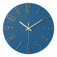 12 Inch 30CM Plastic Wall Clock Without Glass Luxury Decorative Spanish Style Wall Clock