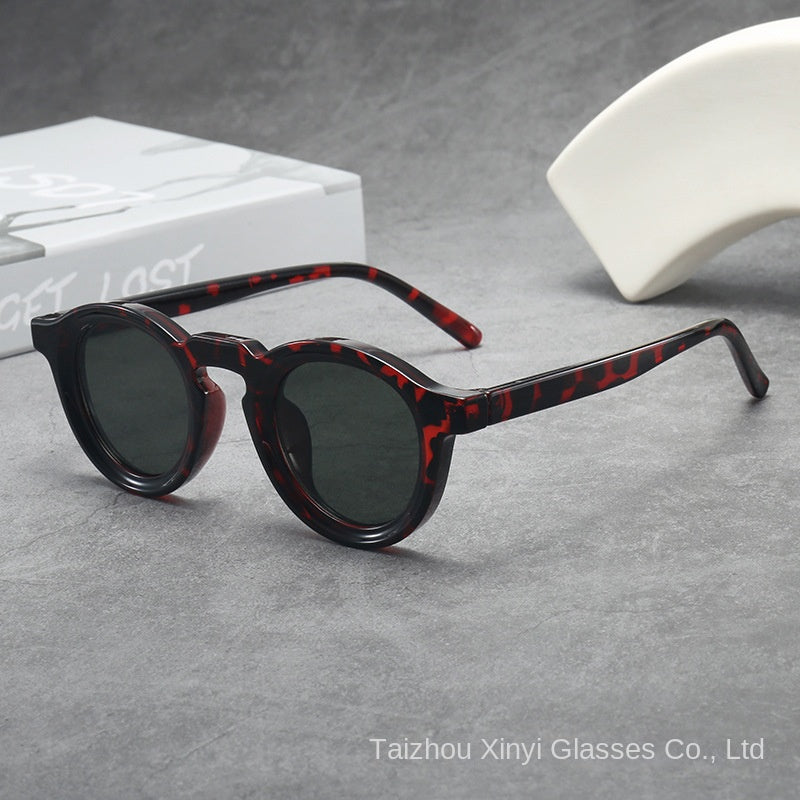 Vintage Round Small Frame Unisex Sunglasses Fashion UV Protection Shades