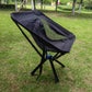 Outdoor Camping Picnic Folding Chair Umbrella Chair Aluminum Lightweight Portable Backrest Moon Chair