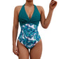 High-Waisted One-Piece Sexy Bikini Swimsuit for Women