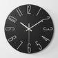 12 Inch 30CM Plastic Wall Clock Without Glass Luxury Decorative Spanish Style Wall Clock