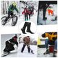 Winter Electric Heating Socks With Battery Box Rechargeable Anti-Cold Men Thermal Heated Foot Warmer Outdoor Camping Ski Sports