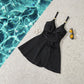 V-neck Skirt Pants Jumpsuit Slimming Sexy Bikini Swimsuit for Women
