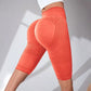 Seamless Butt-Lifting Fitness Pants with Tummy Control and High Waist Peach Bottom Yoga Shorts
