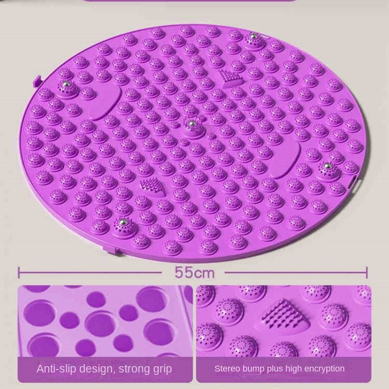 Pressure Board Super Slow Running Foot Massage Mat In-Place Running Foot Pad Toe Pressure Board Pink Massage Mat Car Foot Mat