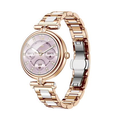 AK62 Smart Watch Women 1.09 Inch HD Screen Custom Watch Face Sports Fitness Tracker Bluetooth Call Lady Smartwatch 2024