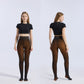 Women's jumpsuit black translucent pantyhose tight fitting and hip lifting one-piece pants