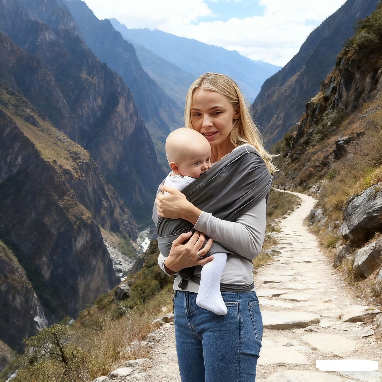 Sears Baby Carrier Newborn Infant Front Facing Multi-Functional Simple Outdoor Baby Wrap
