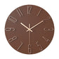 12 Inch 30CM Plastic Wall Clock Without Glass Luxury Decorative Spanish Style Wall Clock