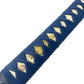 Frost Bloom Porcelain Blue Hand Forged Katana
