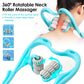 1Pc Neck Roller Massager 360 Rotatable Trigger Point Roller Portable Massager With 6 Balls For Neck Leg Thigh Foot Pain Relief
