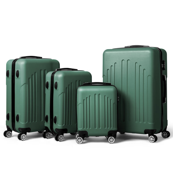 Vertical Stripe Four In One Suitcase