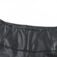 Black Faux Leather High Waist Leggings