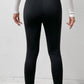 Black Fleece Lining Winter High Waist Leggings