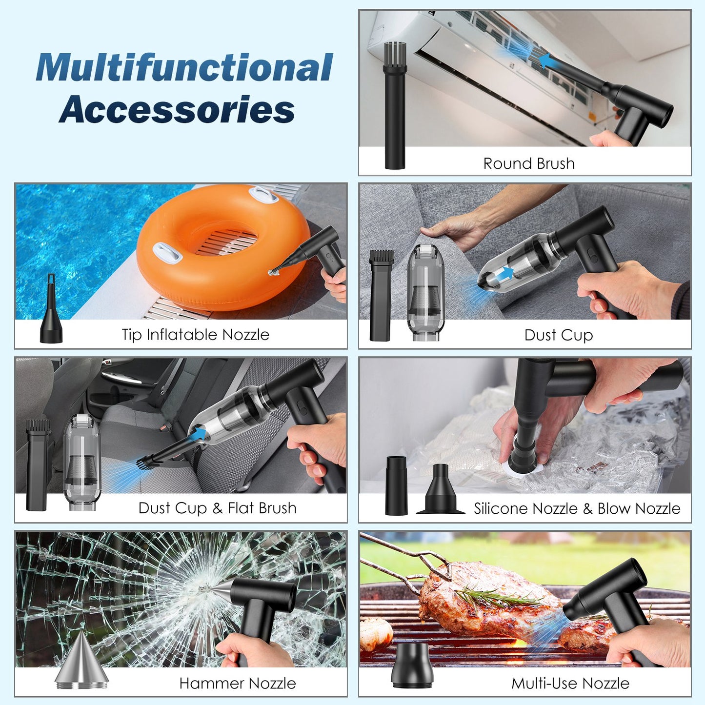 Compressed Air Duster Brushless Motor 250000RPM