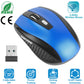 2.4G Wireless Gaming Mouse Optical Mice WIth Receiver 3 Adjustable DPI 6 Buttons For PC Laptop Computer Macbook
